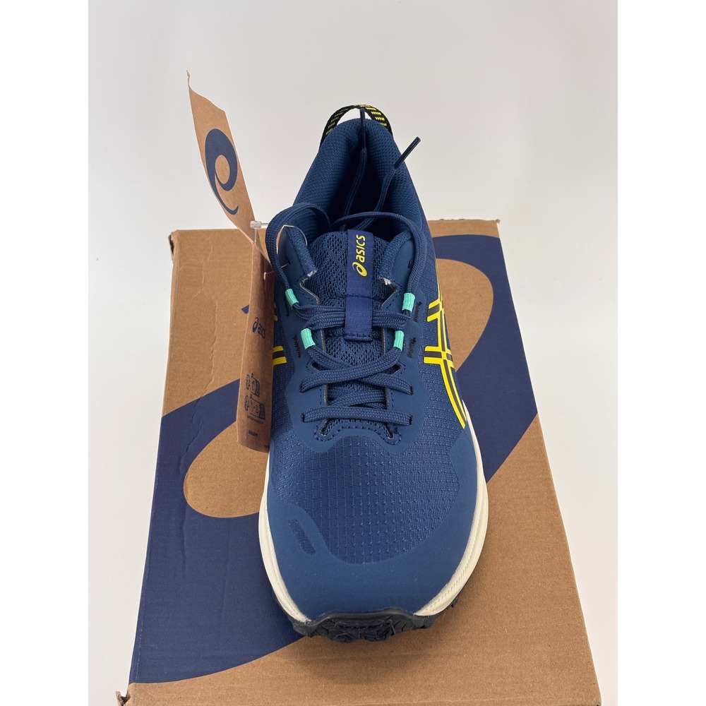 Asics Pre Venture 11 GS Kids 6.5 Twilight Blue Cacti Trail Running Shoes New - Picture 2 of 8